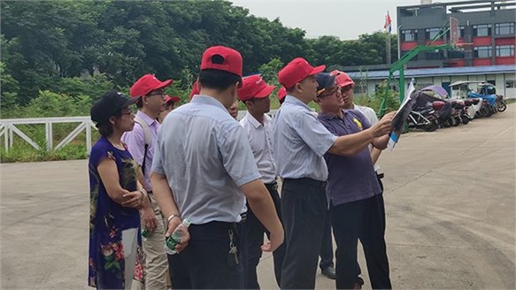 簡訊：長沙市新型輕合金產(chǎn)業(yè)鏈推進辦公室來我公司調(diào)研考察