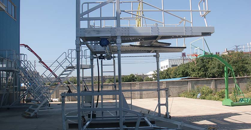 Train Front Access Platform