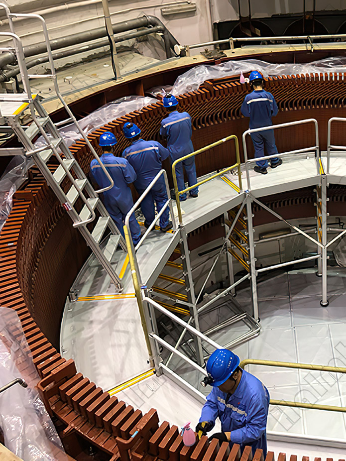 Hydro Power Station Platform